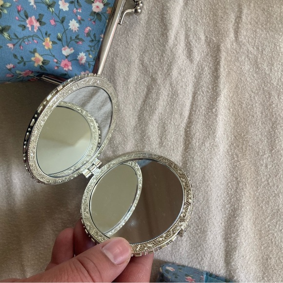 3 Pieces - Floral Blue Kiss-lock Set - Picture 13 of 16